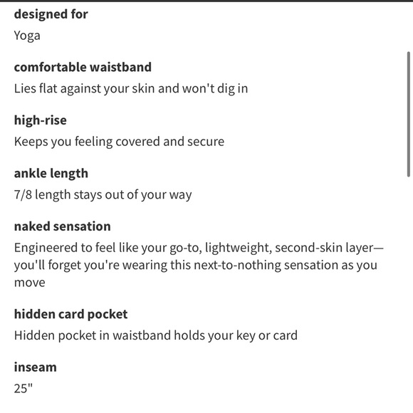 EUC! LLL Align Pant in “dark carbon” grey - Picture 7 of 11